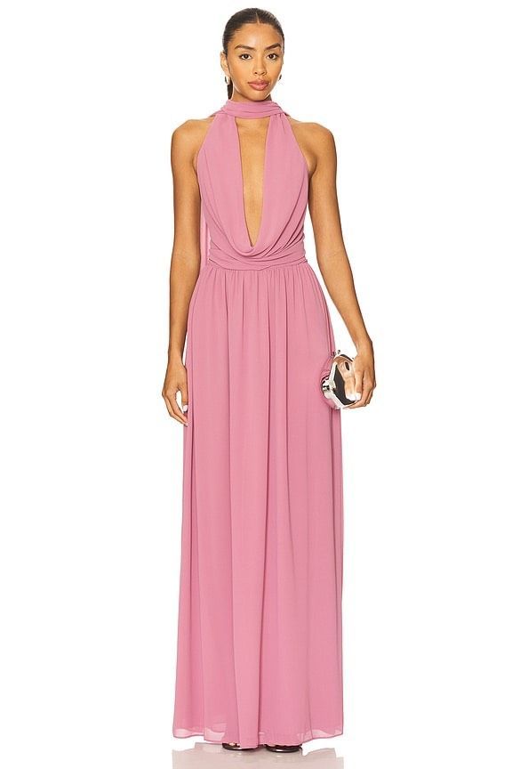 Lovers And Friends Isabella Gown In Mauve Size S $240